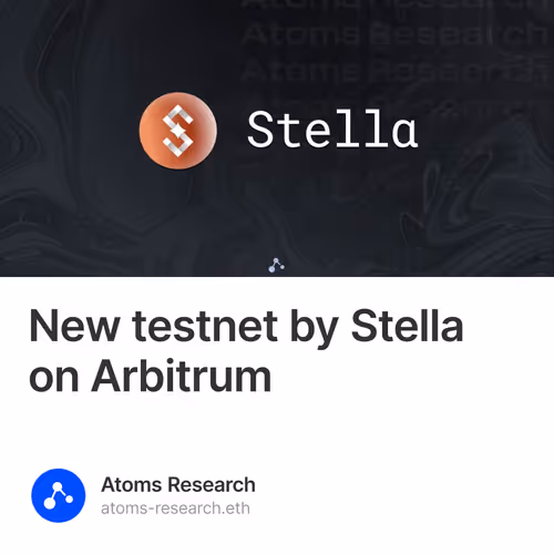 New testnet by Stella on Arbitrum