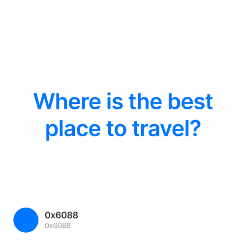 Where is the best place to travel?