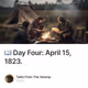 📖 Day Four: April 15, 1823.