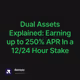Dual Assets Explained: Earning up to 250% APR In a 12/24 Hour Stake