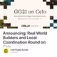 Announcing: Real World Builders and Local Coordination Round on Celo