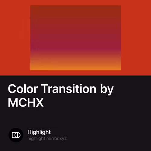 Color Transition by MCHX