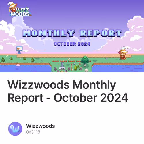 Wizzwoods Monthly Report - October 2024