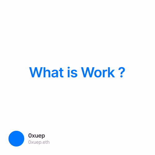 What is Work ?