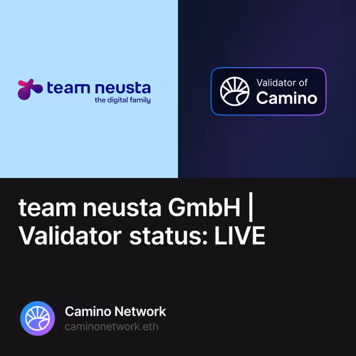 team neusta GmbH | Validator status: LIVE