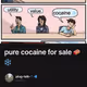 pure cocaine for sale 🧱❄️