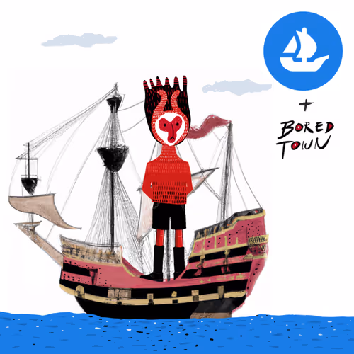 Bored Town Now Listed on OpenSea
