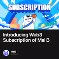 Introducing Web3 Subscription of Mail3