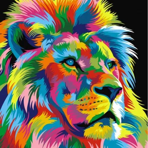 royal rainbow lion