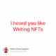 I heard you like Writing NFTs