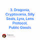 3. Dragonia Cryptovania Silly Seals Lyra Lens Protocol Public Goods