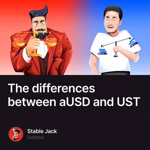 The differences between aUSD and UST
