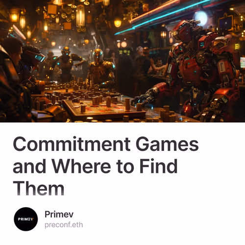 Commitment Games and Where to Find Them