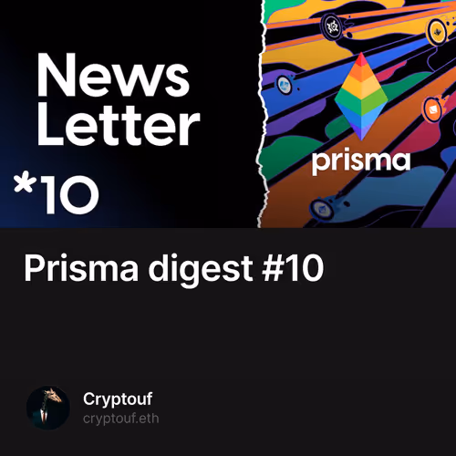 Prisma digest #10