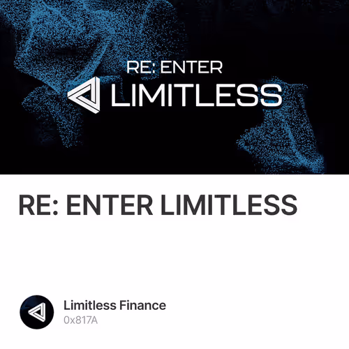 RE: ENTER LIMITLESS
