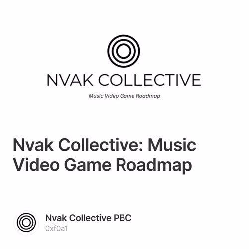 Nvak Collective: Music Video Game Roadmap