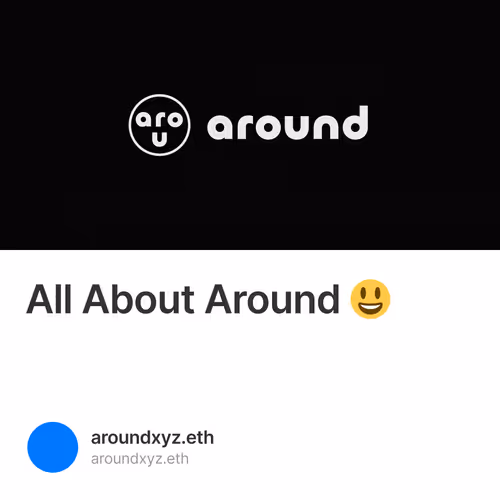 All About Around 😃