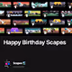Happy Birthday Scapes