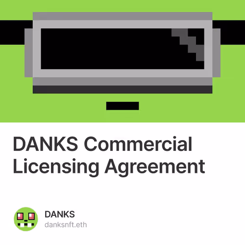 DANKS Commercial Licensing Agreement