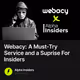 Webacy: A Must-Try Service and a Suprise For Insiders