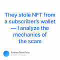 They stole NFT from a subscribers wallet  I analyze the mechanics of the scam