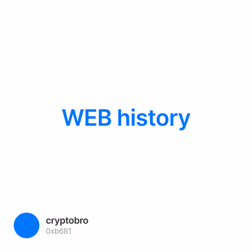 WEB history