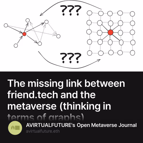 The missing link between friend.tech and the metaverse (thinking in terms of graphs)