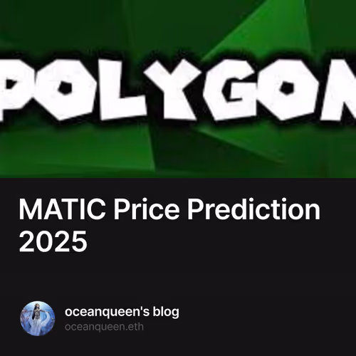 MATIC Price Prediction 2025