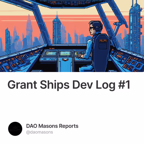 Grant Ships Dev Log #1