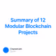 Summary of 12 Modular Blockchain Projects
