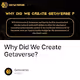 Why Did We Create Getaverse?