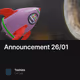 Announcement 26/01