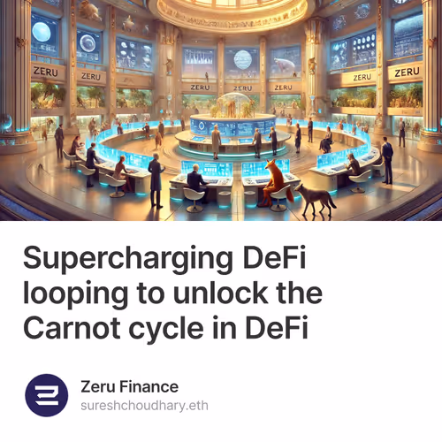 Supercharging DeFi looping to unlock the Carnot cycle in DeFi