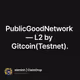 PublicGoodNetwork — L2 by Gitcoin(Testnet).
