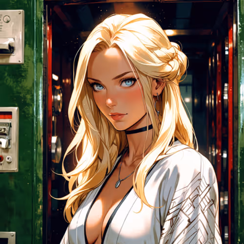 white wooman