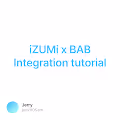 iZUMi x BAB Integration tutorial