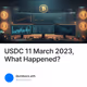 USDC 11 March 2023, What Happened?