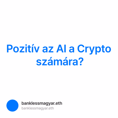 Pozitív az AI a Crypto számára?