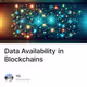 Data Availability in Blockchains