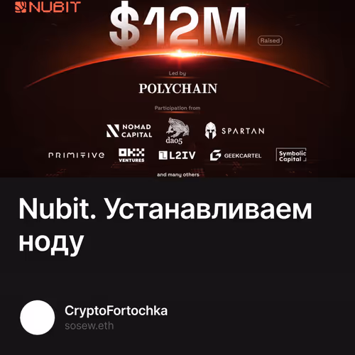 Nubit. Устанавливаем ноду