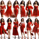 Woman In Red