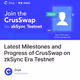 Latest Milestones and Progress of CrusSwap on zkSync Era Testnet