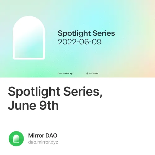 Spotlight Series June 9th