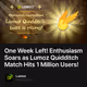 One Week Left! Enthusiasm Soars as Lumoz Quidditch Match Hits 1 Million Users!