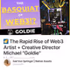 🌠 The Rapid Rise of Web3 Artist + Creative Director Michael "Goldie" Hollingsworth