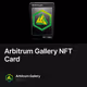 Arbitrum Gallery NFT Card