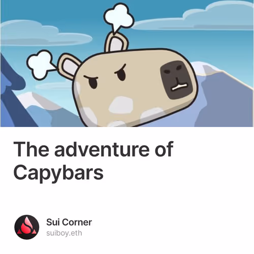 The adventure of Capybars
