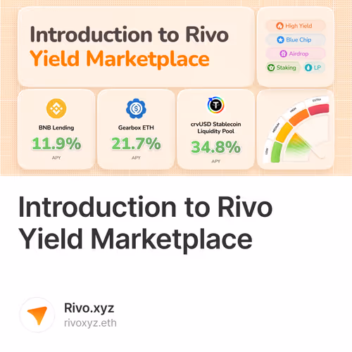 Introduction to Rivo Yield Marketplace