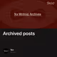Archived posts