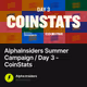 AlphaInsiders Summer Campaign / Day 3 - CoinStats